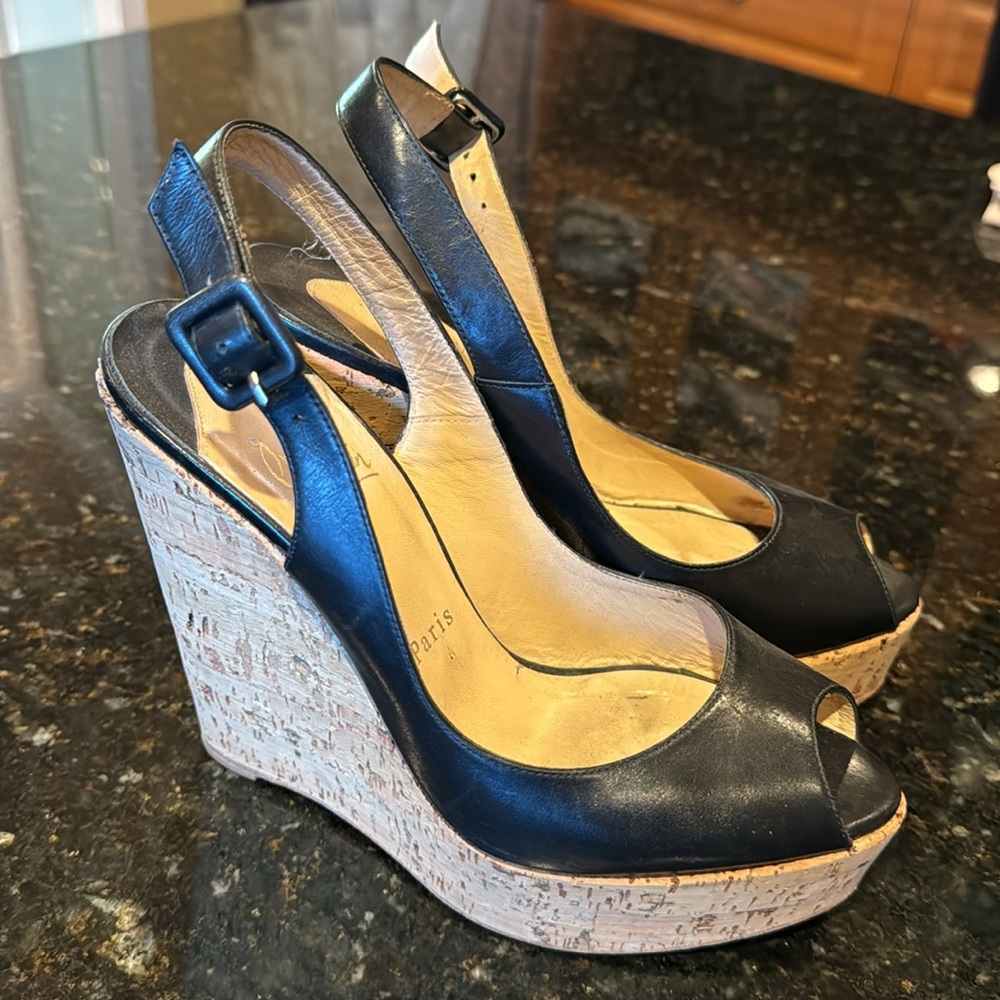 Louboutin Wedges
